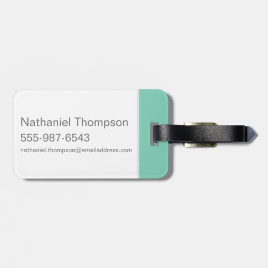 Scooby-Doo Puppy Eyes Gepäckanhänger (Rückseite horizontal)