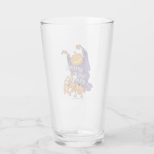 Scooby-Doo | Rache des Jacks O' Lantern Glas (Rückseite)