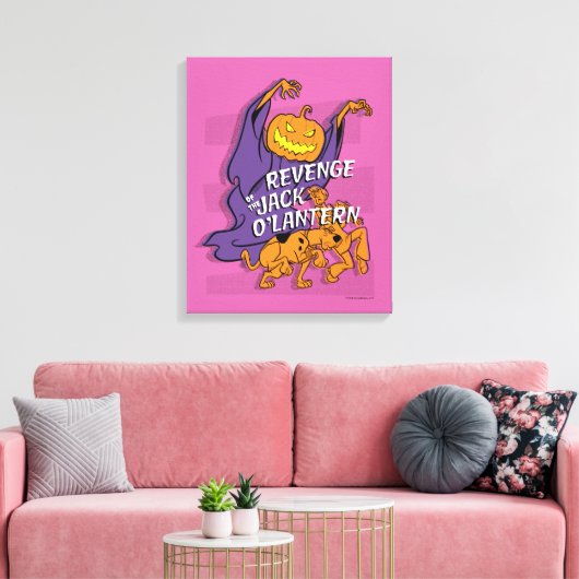 Scooby-Doo | Rache des Jacks O' Lantern Leinwanddruck (Insitu (Wohnzimmer))