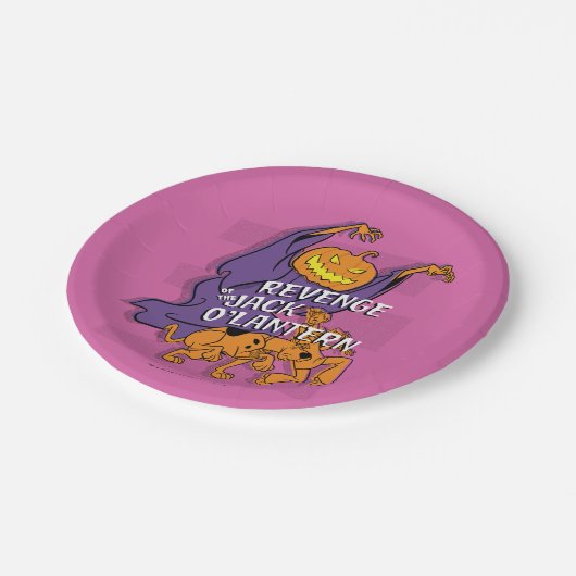 Scooby-Doo | Rache des Jacks O' Lantern Pappteller (Schrägansicht)