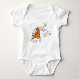 Scooby-Doo Rainbow Butterfly Baby Strampler