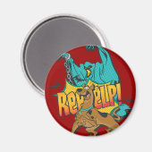 Scooby Doo "Reeeelp!" Magnet (Vorderseite/Rückseite)