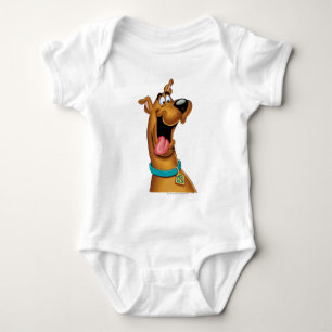 Scooby-Doo regte Gesicht auf Baby Strampler