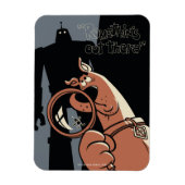 Scooby-Doo "Romethin's Out There" Magnet (Vertikal)