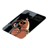 Scooby-Doo "Romethin's Out There" Magnet (Linke Seite)
