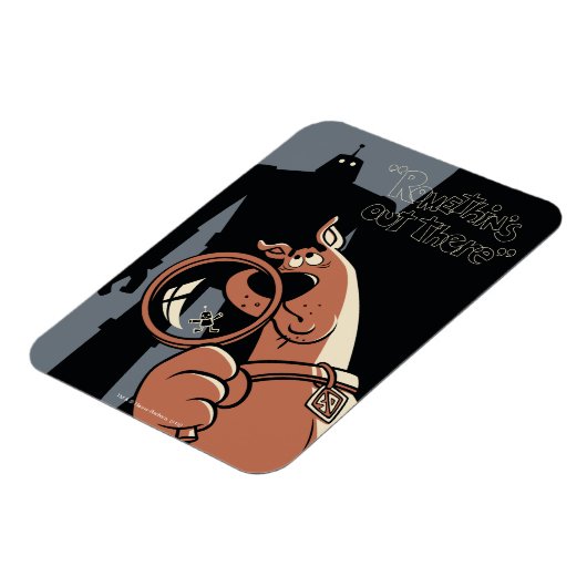 Scooby-Doo "Romethin's Out There" Magnet (Linke Seite)