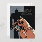 Scooby-Doo "Romethin's Out There" Postkarte (Vorne/Hinten)