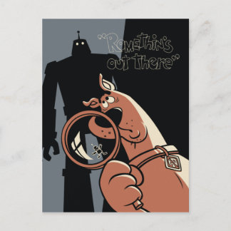 Scooby-Doo "Romethin's Out There" Postkarte