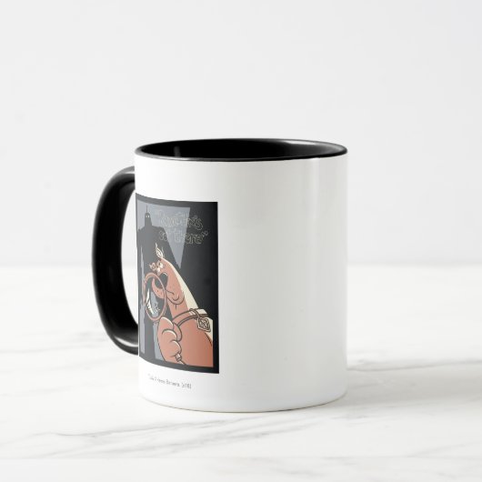Scooby-Doo "Romethin's Out There" Tasse (Vorderseite Links)