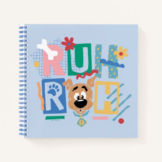 Scooby-Doo | Ruh Roh Baby Scooby-Doo Notizblock (Vorderseite)