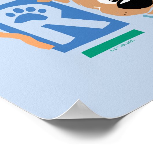 Scooby-Doo | Ruh Roh Baby Scooby-Doo Poster (Ecke)