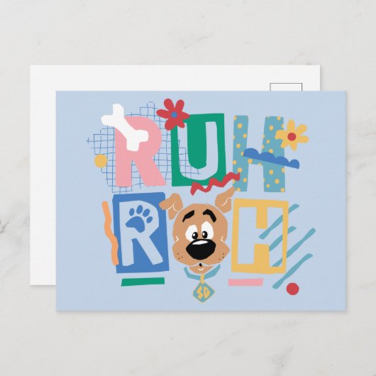 Scooby-Doo | Ruh Roh Baby Scooby-Doo Postkarte