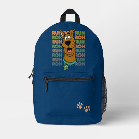 Scooby-Doo Ruh Roh Bedruckter Rucksack (Vorderseite)