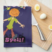 Scooby-Doo | Ruh Roh! Falscher Zauber! Geschirrtuch (Viertel Falte)