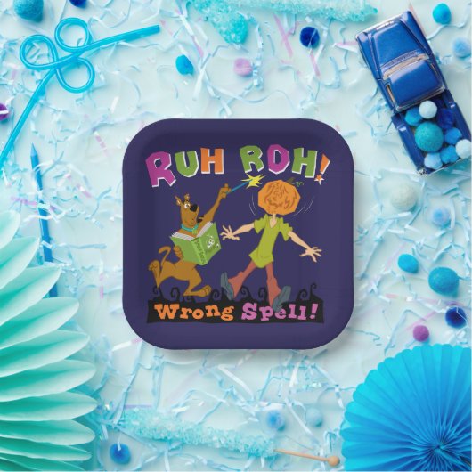 Scooby-Doo | Ruh Roh! Falscher Zauber! Pappteller (Party)