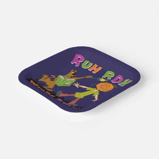 Scooby-Doo | Ruh Roh! Falscher Zauber! Pappteller (Gewinkelt)