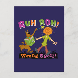 Scooby-Doo | Ruh Roh! Falscher Zauber! Postkarte