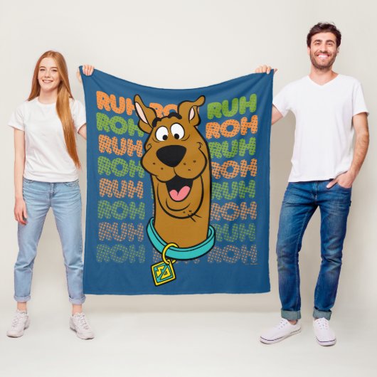 Scooby-Doo Ruh Roh Fleecedecke (Beispiel)