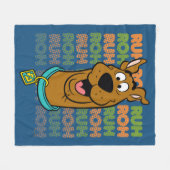 Scooby-Doo Ruh Roh Fleecedecke (Vorderseite (Horizontal))