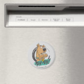 Scooby-Doo "Ruh Roh!" Marker Sketch Magnet (In Situ (Geschirrspüler))