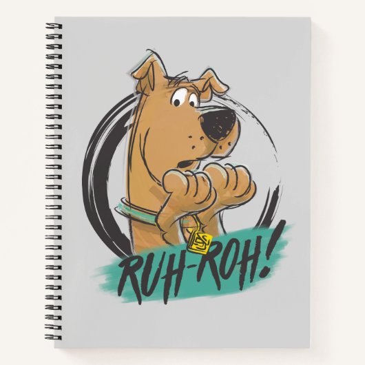 Scooby-Doo "Ruh Roh!" Marker Sketch Notizblock (Vorderseite)
