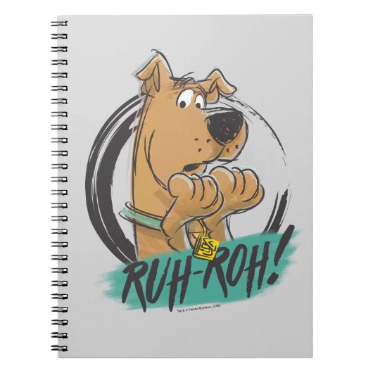 Scooby-Doo "Ruh Roh!" Marker Sketch Notizblock (Vorderseite)