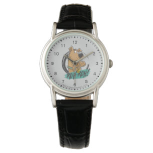Scooby-Doo "Ruh Roh!" Markierungs-Skizze Armbanduhr