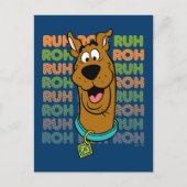 Scooby-Doo Ruh Roh Postkarte (Vorderseite)