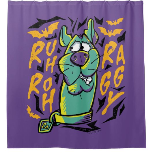 Scooby-Doo | Ruh Roh Raggy Duschvorhang (Vorderseite)