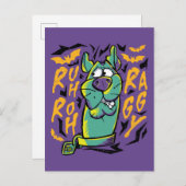 Scooby-Doo | Ruh Roh Raggy Postkarte (Vorne/Hinten)