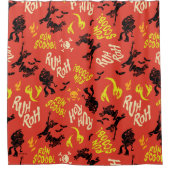 Scooby-Doo | Ruh Roh Run Scoob! Muster Duschvorhang (Vorderseite)