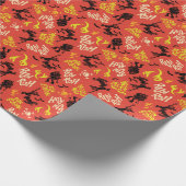 Scooby-Doo | Ruh Roh Run Scoob! Muster Geschenkpapier (Ecke)