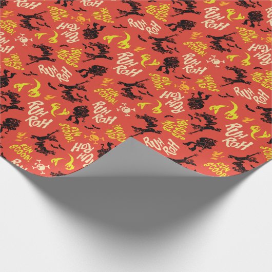 Scooby-Doo | Ruh Roh Run Scoob! Muster Geschenkpapier (Ecke)