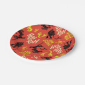 Scooby-Doo | Ruh Roh Run Scoob! Muster Pappteller (Schrägansicht)