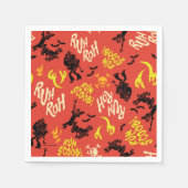 Scooby-Doo | Ruh Roh Run Scoob! Muster Serviette (Vorderseite)