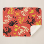 Scooby-Doo | Ruh Roh Run Scoob! Muster Sherpadecke (Vorderseite (Horizontal))