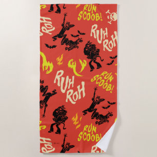 Scooby-Doo   Ruh Roh Run Scoob! Muster Strandtuch