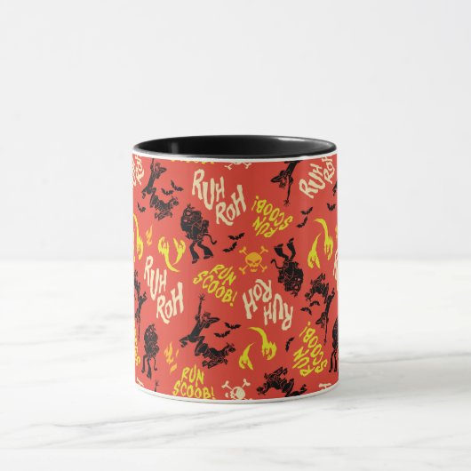 Scooby-Doo | Ruh Roh Run Scoob! Muster Tasse (Zentrum)