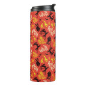 Scooby-Doo | Ruh Roh Run Scoob! Muster Thermosbecher (Nach links gedreht)