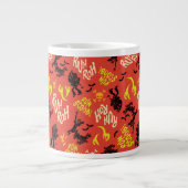 Scooby-Doo | Ruh Roh Run Scoob! Pattern Jumbo-Tasse (Vorderseite)