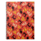 Scooby-Doo | Ruh Roh Run Scoob! Pattern Notizblock (Vorderseite)