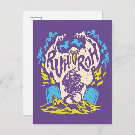 Scooby-Doo | Ruh Roh Scooby & Shaggy Postkarte (Vorne/Hinten)