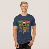 Scooby-Doo Ruh Roh Tri-Blend Shirt (Vorderseite voll)