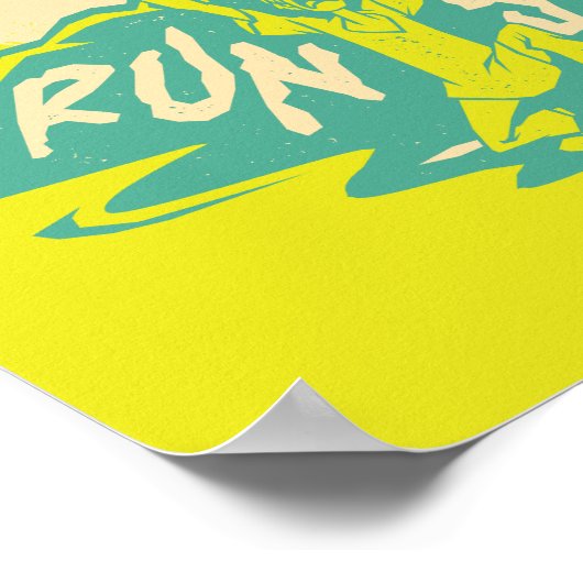 Scooby-Doo | Run Scoob! Poster (Ecke)