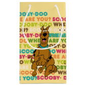 Scooby-Doo Running "Where Are You?" Kleine Geschenktüte (Rückseite)