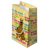 Scooby-Doo Running "Where Are You?" Kleine Geschenktüte (Vorderseite Schrägansicht)