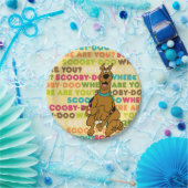 Scooby-Doo Running "Where Are You?" Pappteller (Party)