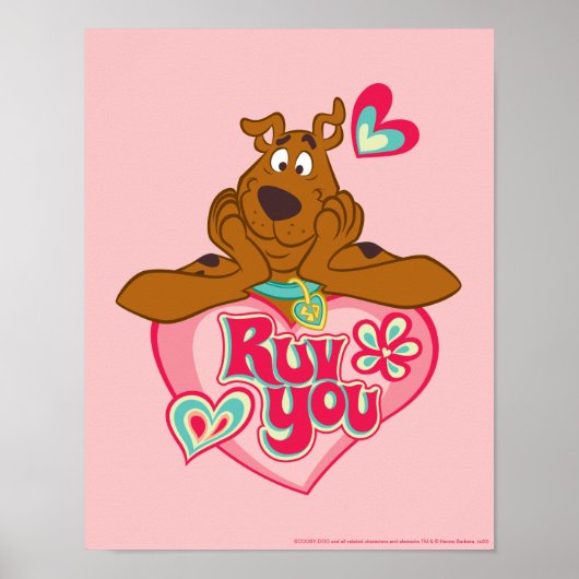 Scooby-Doo - Ruv You Poster (Vorne)