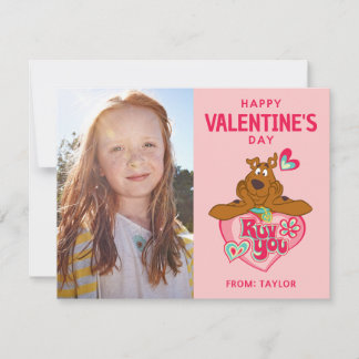 Scooby Doo Ruv You Valentine's Day Mitteilungskarte