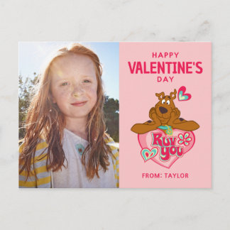 Scooby Doo Ruv You Valentine's Day Postkarte